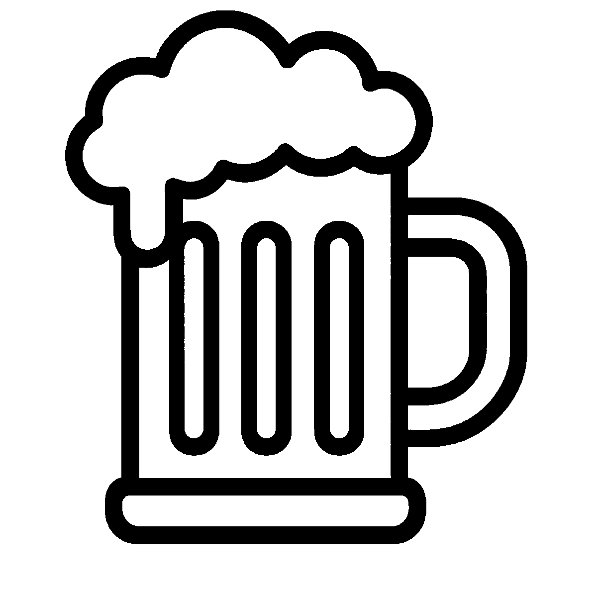 Beer Mug Clipart SVG free download for Cricut, Silhouette and design projects