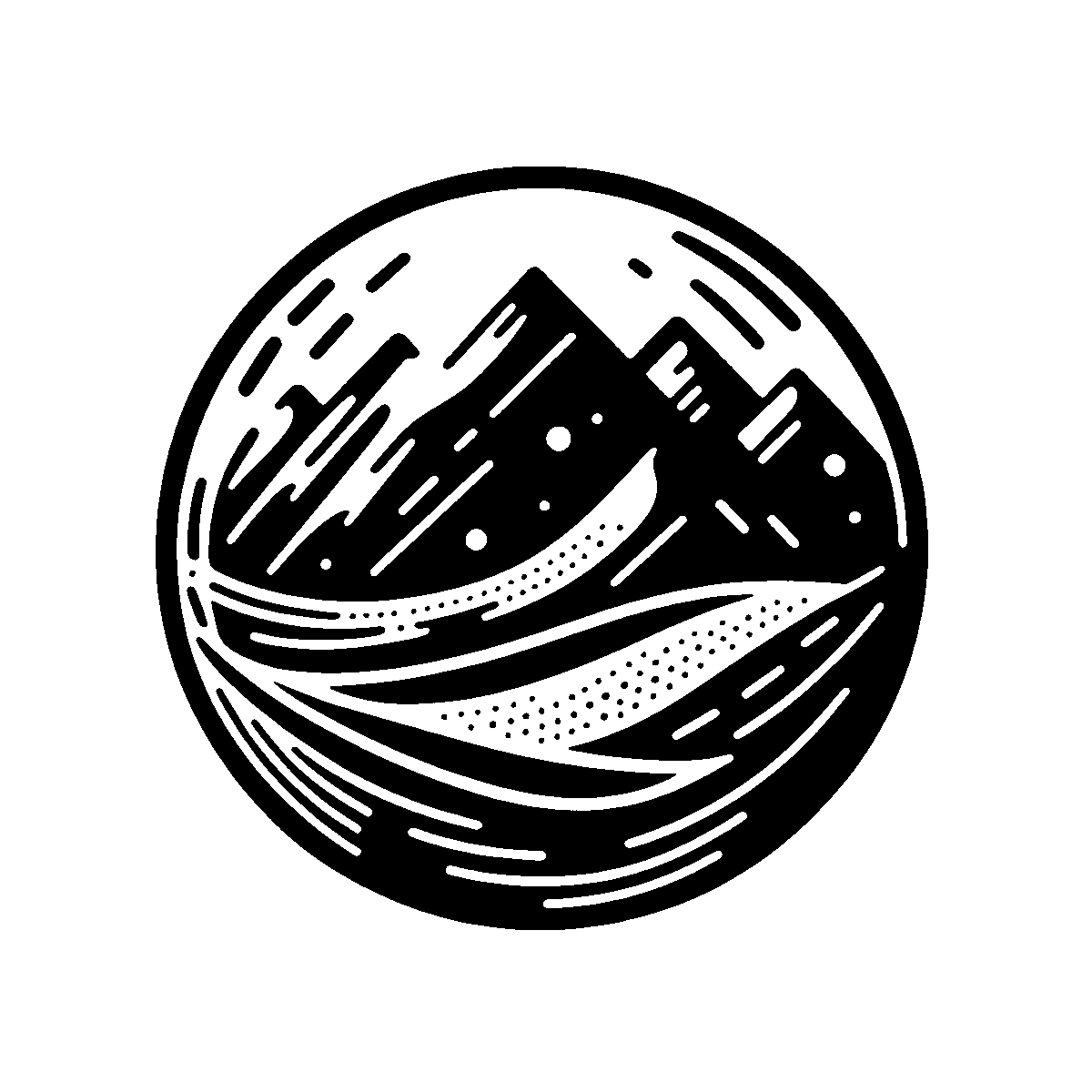 Crystal Ball Clipart SVG free download for Cricut, Silhouette and design projects