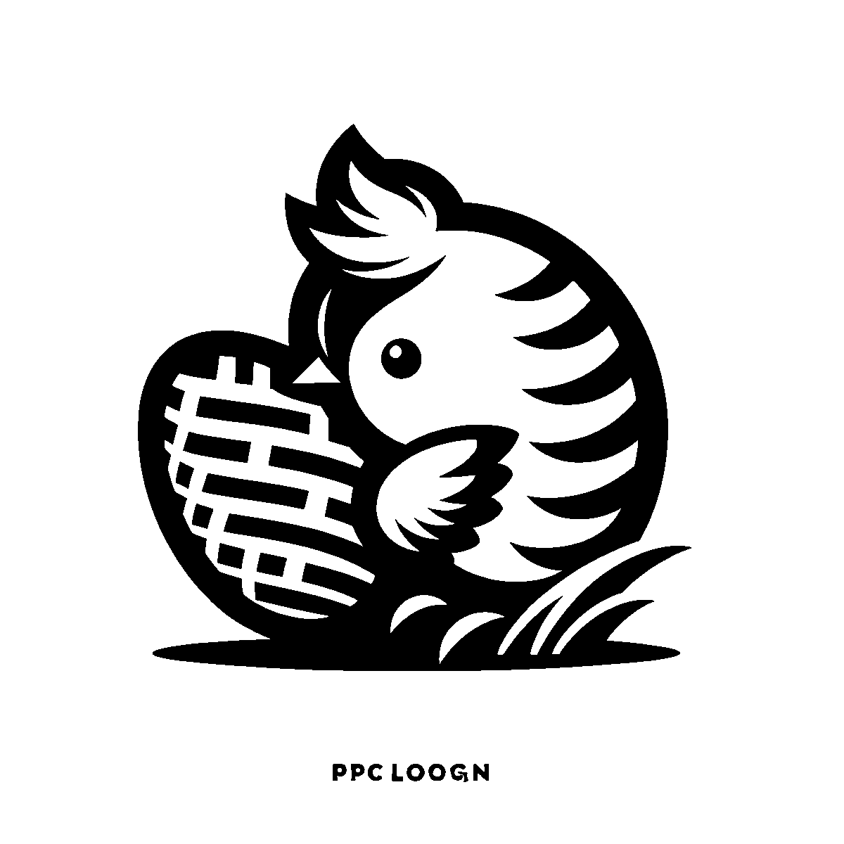 Easter Chick with Egg SVG free download for Cricut, Silhouette and design projects