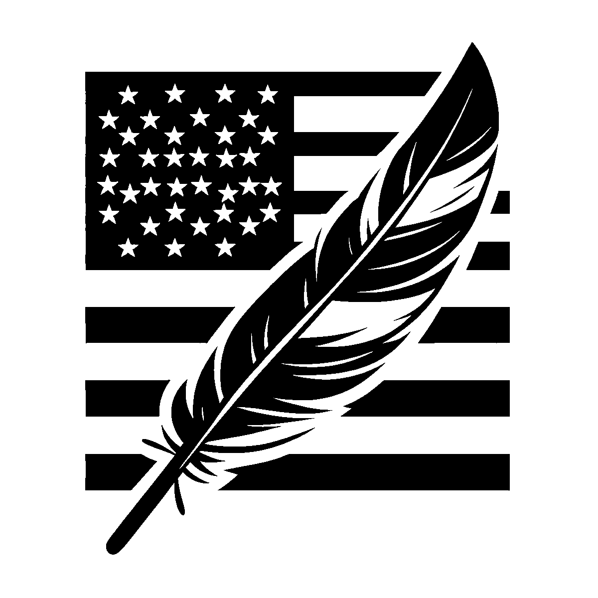 Patriotic USA Flag SVG free download for Cricut, Silhouette and design projects