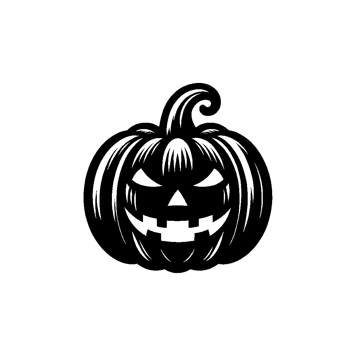 Pumpkin Jack Lantern SVG free download for Cricut, Silhouette and design projects