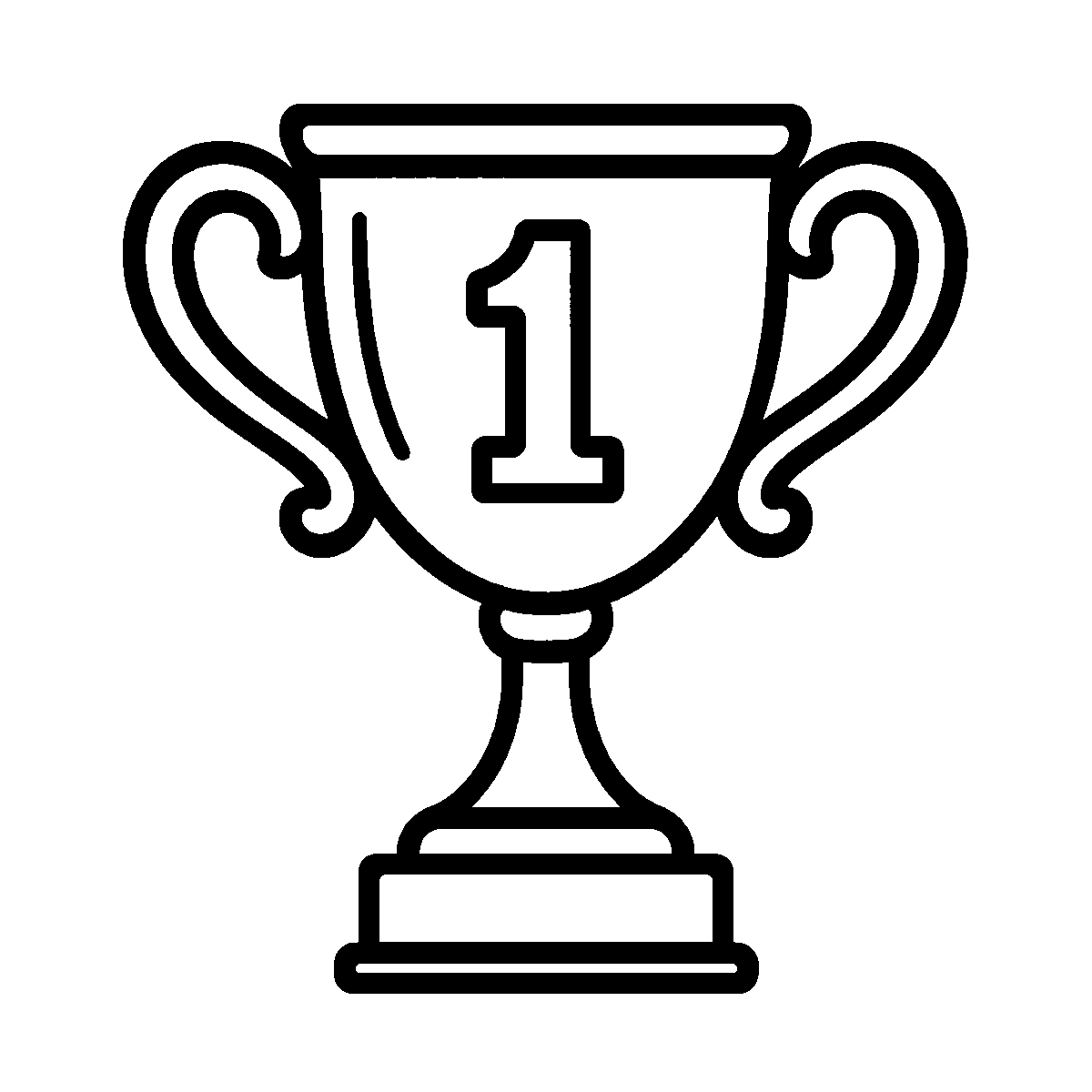 Trophy Cup Clipart SVG free download for Cricut, Silhouette and design projects